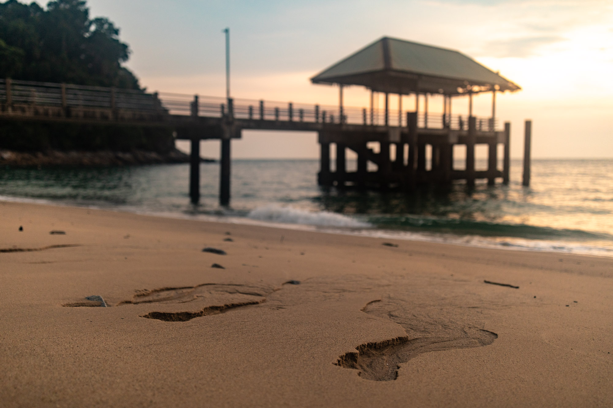 Malaysian Jetty on Pangkor island
